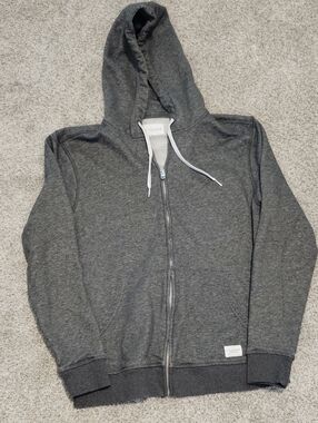 Five Four Women's Charcoal Gray Full-Zip Hoodie